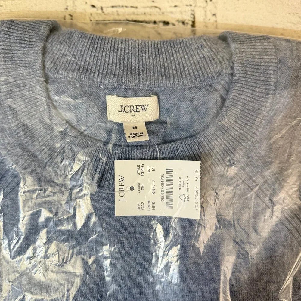 J. Crew Wool-blend boyfriend sweater M